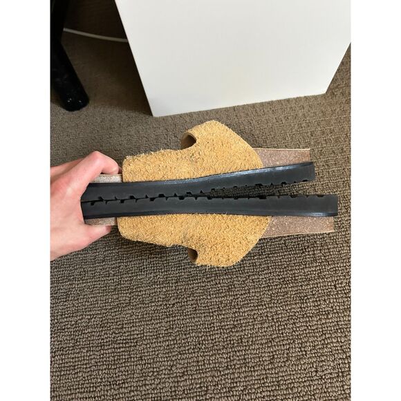 Dsquared2 beige ‘Sonny’ leather slides Mens Size 43 - Picture 7 of 12